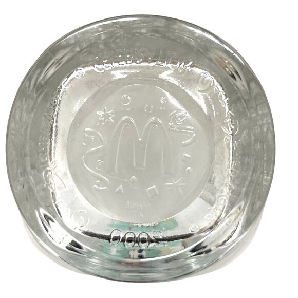 Walt Disney World 2000 McDonald's Exclusive Raised Drinking Glass Vintage Y2K - Picture 6 of 6